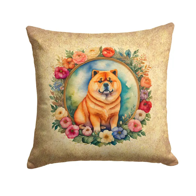 Coton De Tulear and Flowers Foam Coasters Caroline's Treasures