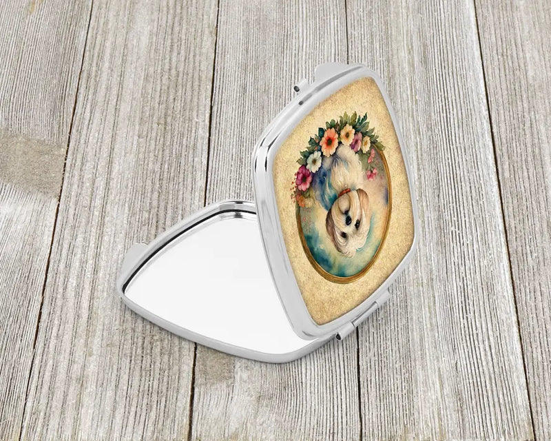 Coton de Compact Mirror Caroline's Treasures