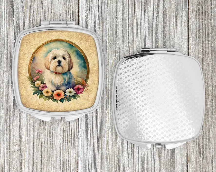 Coton de Compact Mirror Caroline's Treasures