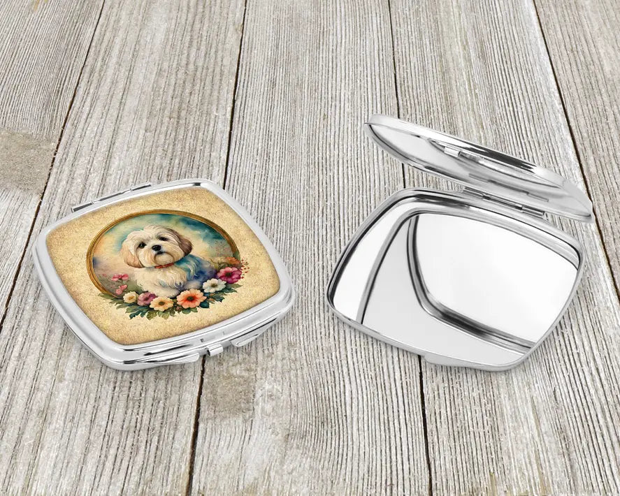 Coton de Compact Mirror Caroline's Treasures