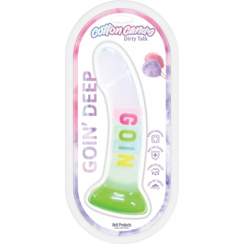 Cotton Candy Goin Deep 7 Dildo Silicone " HOTT Products