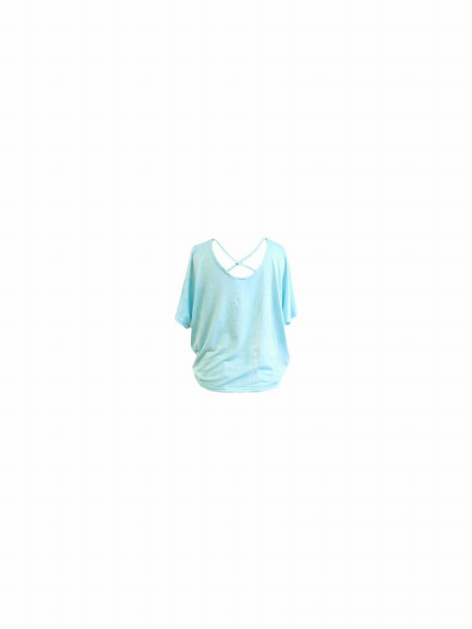 Cotton Candy Swirl Top with Front Twist Tru Luv
