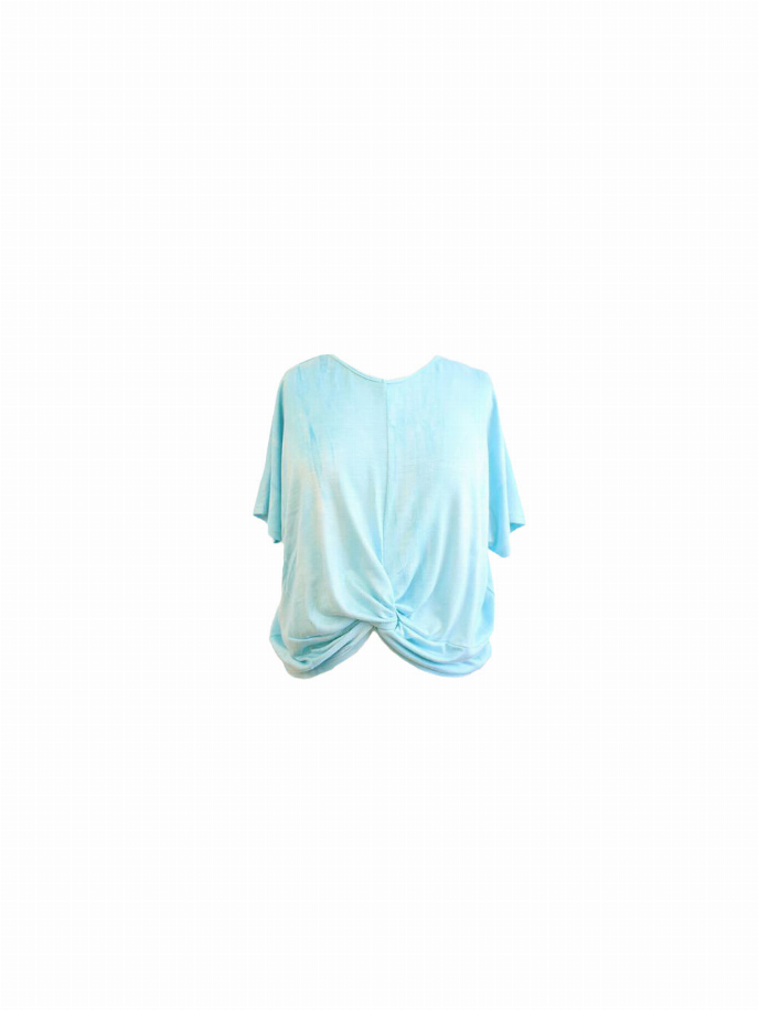 Cotton Candy Swirl Top with Front Twist Tru Luv