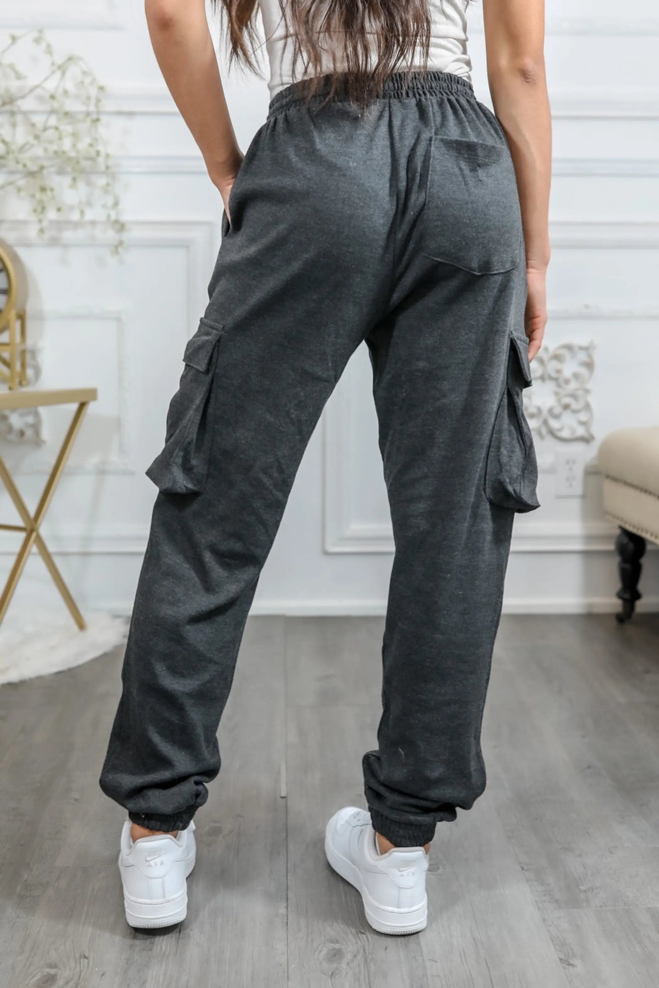 Cotton Drawstring CargoJoggers Pants SurelyMine