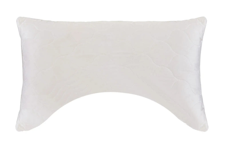 Cotton Wool Hypoallergenic Ergonomic Standard Size Bed Pillow Homeroots Bed & Bath