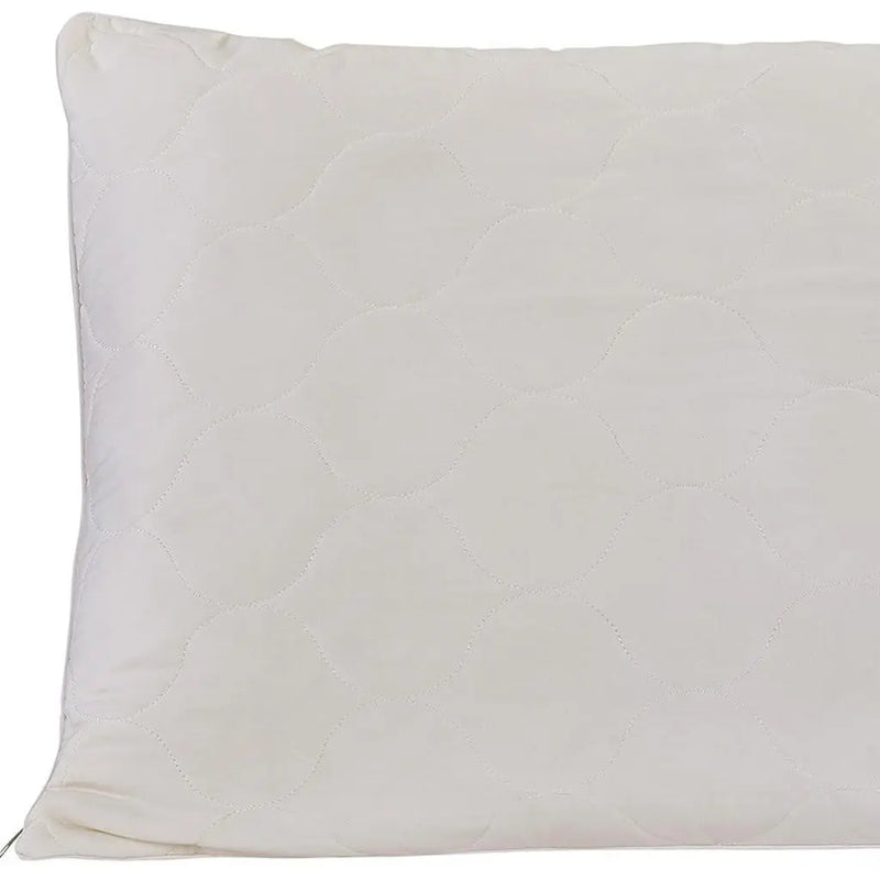 Cotton Wool Hypoallergenic Standard Size Bed Pillow Homeroots Bed & Bath