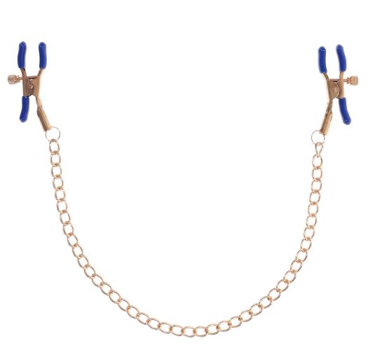 Cougar Chained Nipple Clamps Sport Sheets