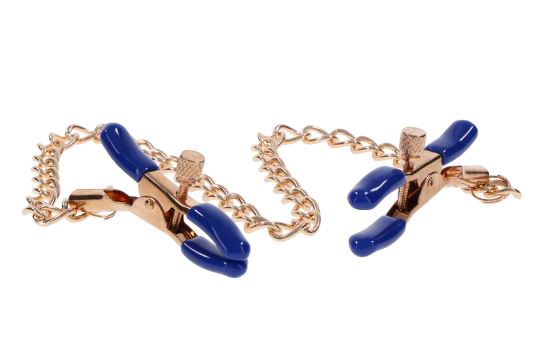 Cougar Chained Nipple Clamps Sport Sheets