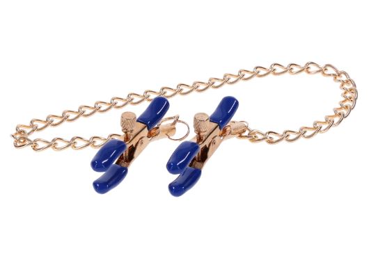 Cougar Chained Nipple Clamps Sport Sheets