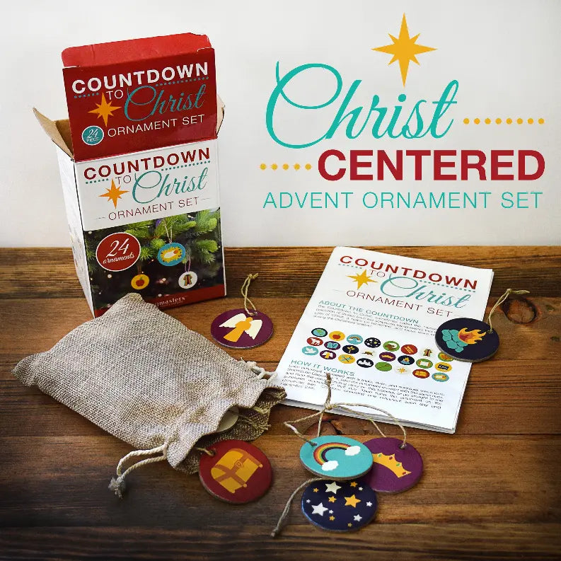 Countdown to Christ Ornament Set Lifebeats Gifts