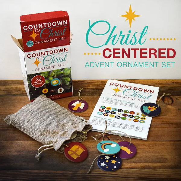 Countdown to Christ Ornament Set Lifebeats Gifts