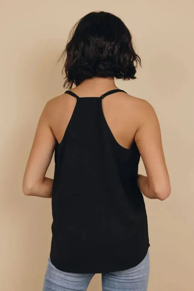 County Fair Lace V Neck Tank Stay Warm in Style