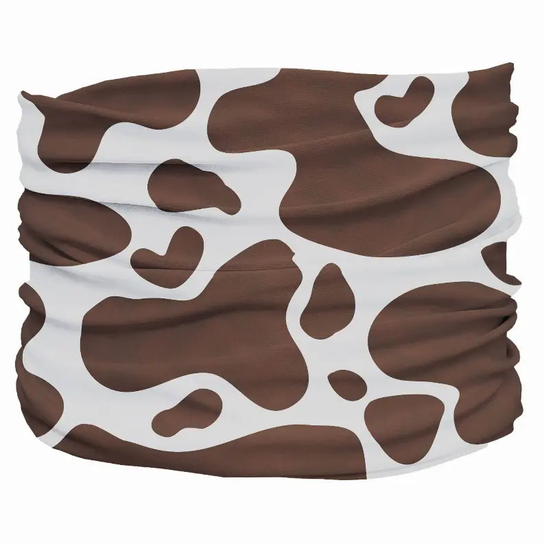 Cowhide Brown Pup Scruff Pup Scruffs