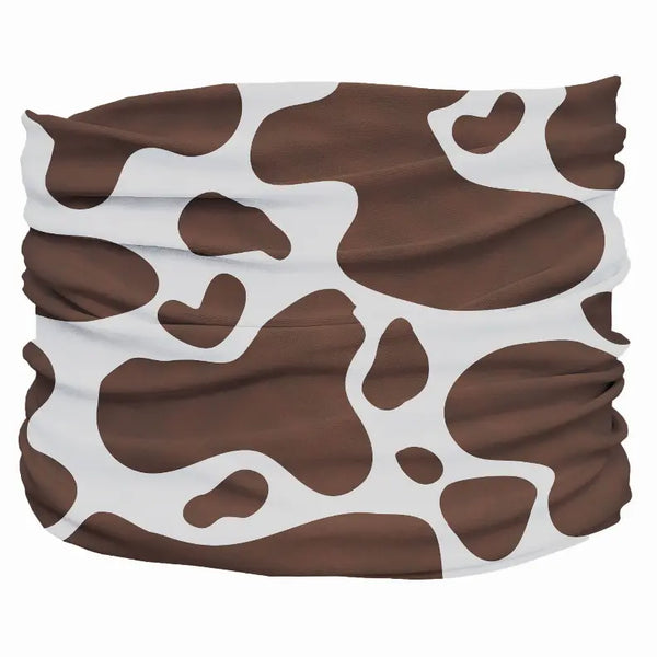 Cowhide Brown Pup Scruff Pup Scruffs