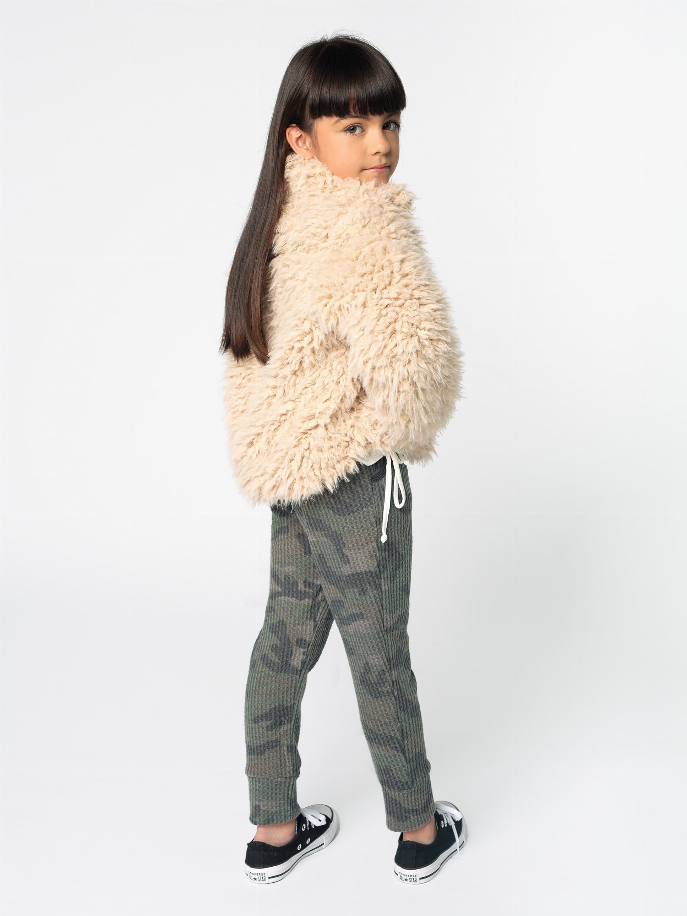 Cozy Llama Utility Jacket Ft Camo Lining Little Mass