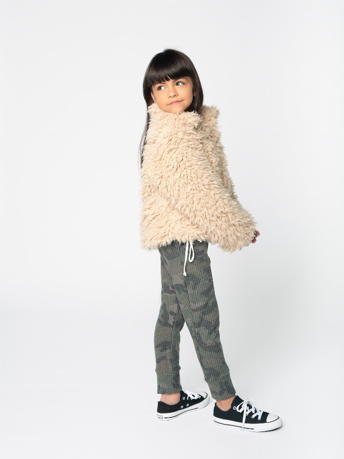 Cozy Llama Utility Jacket Ft Camo Lining Little Mass