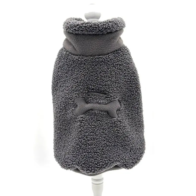 Cozy Sherpa Fleece Pullover DoggieCoutureNY