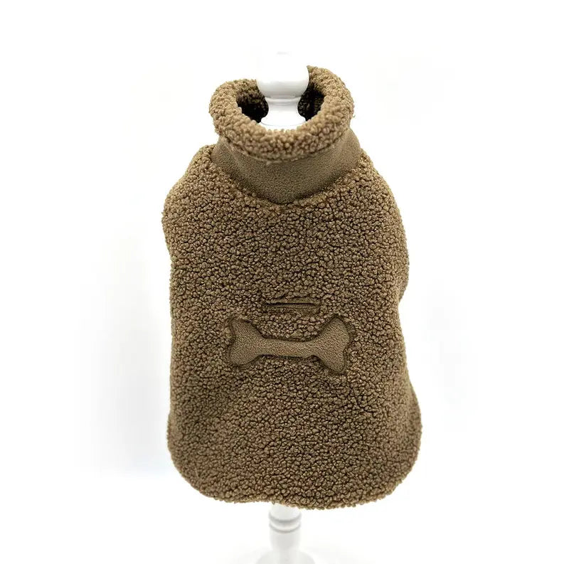 Cozy Sherpa Fleece Pullover DoggieCoutureNY