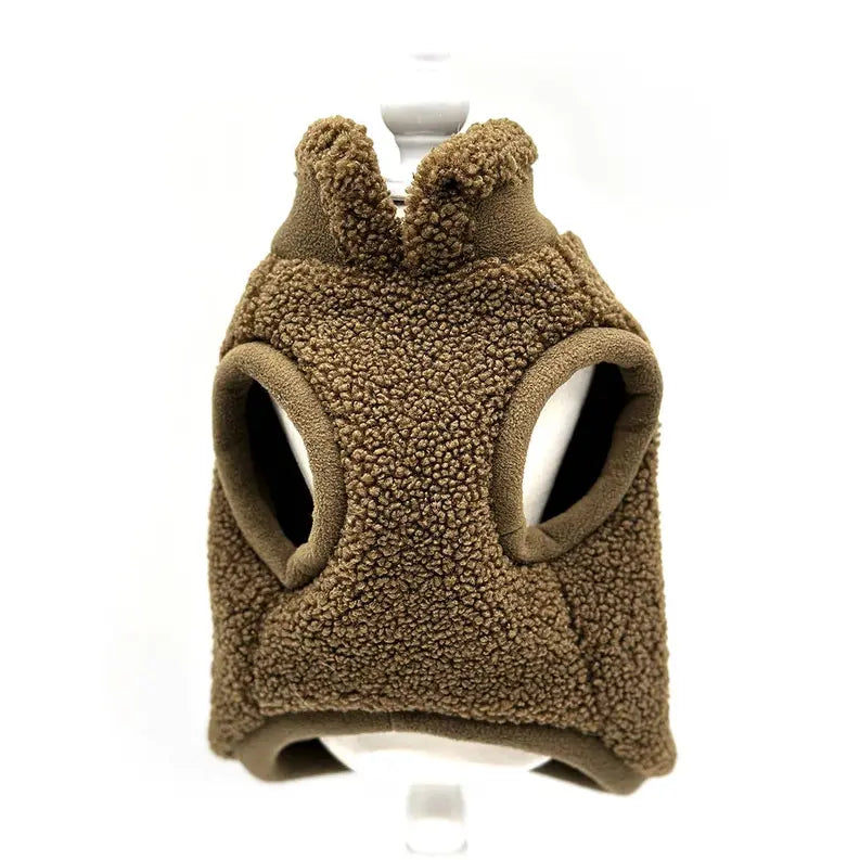 Cozy Sherpa Fleece Pullover DoggieCoutureNY