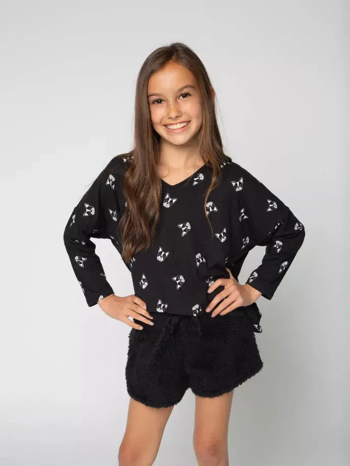 Cozy Sherpa Shorts Little Mass