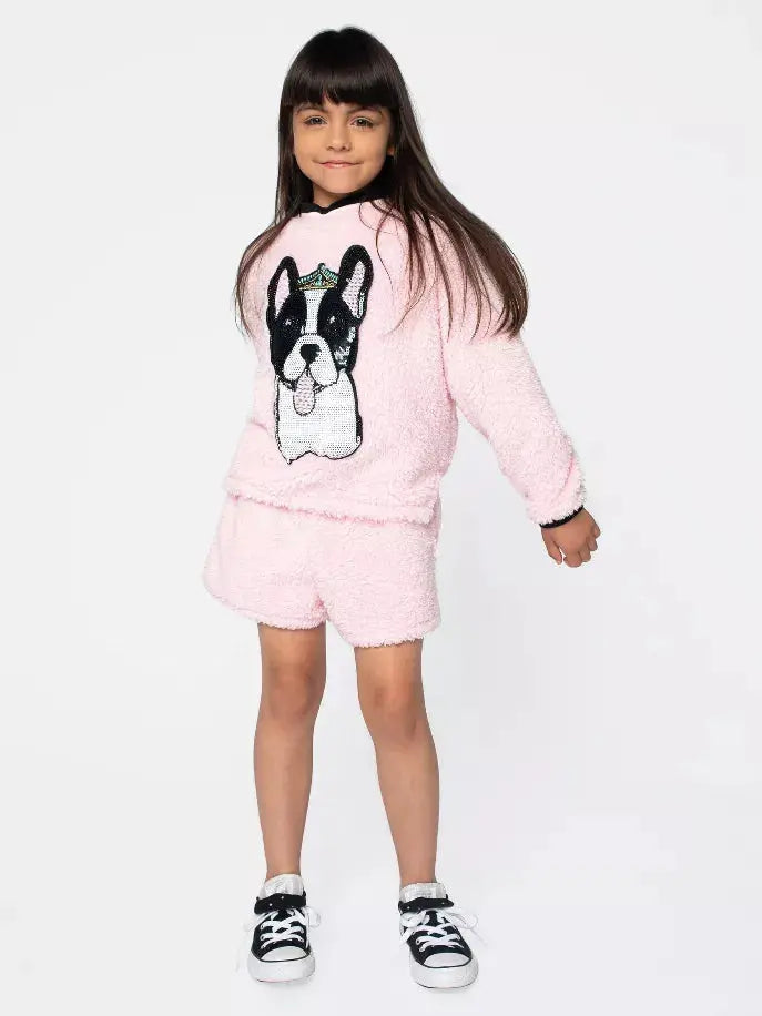 Cozy Sherpa Shorts Little Mass