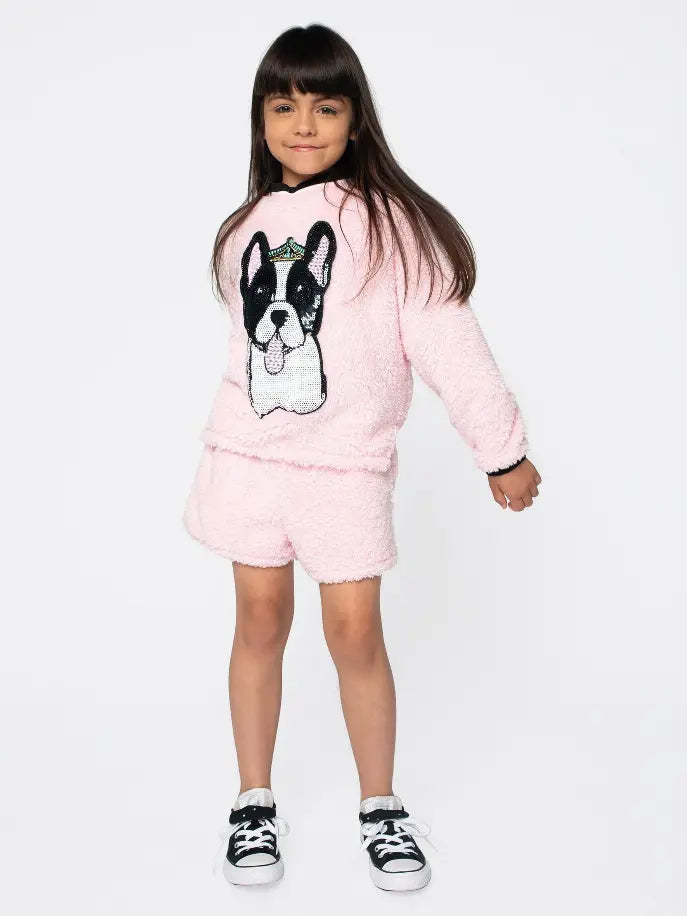 Cozy Sherpa Shorts Little Mass