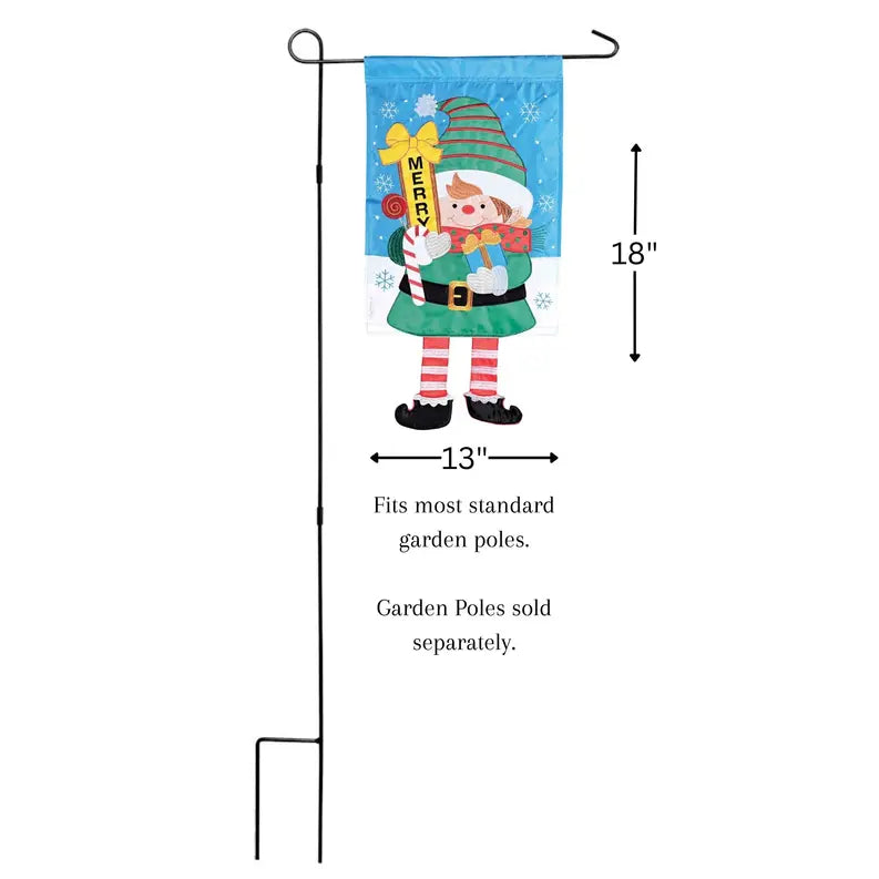 Crazy Leg Elf Welcome Dicksons Inc