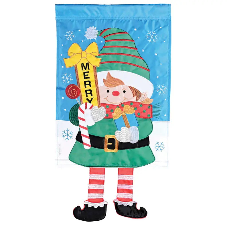 Crazy Leg Elf Welcome Dicksons Inc