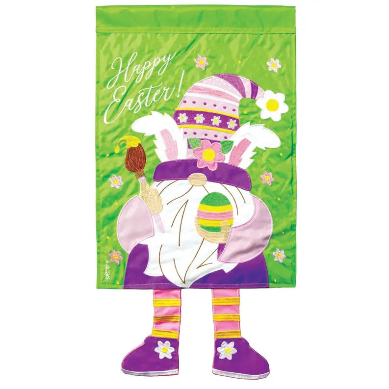 Crazy Leg Happy Easter Gnome Dicksons Inc