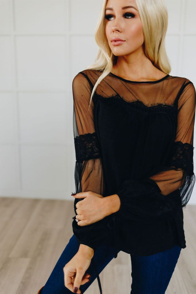 Crazy Love Boho Top Stay Warm in Style