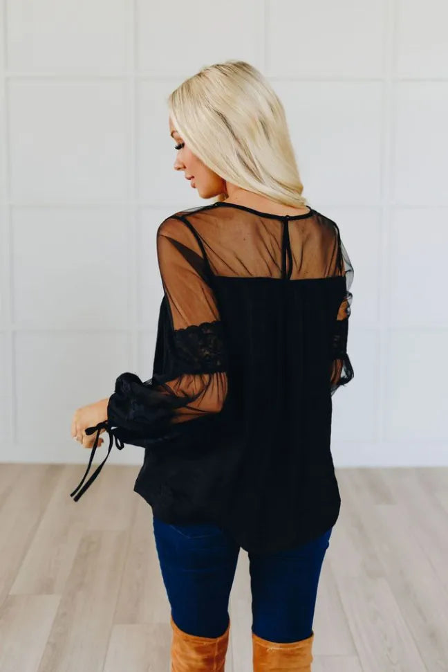 Crazy Love Boho Top Stay Warm in Style