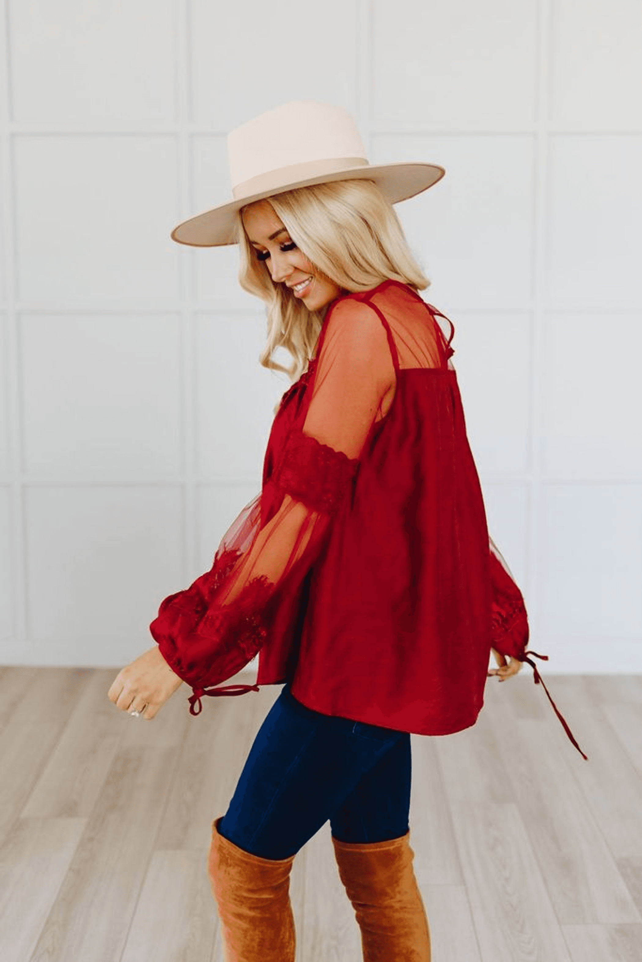 Crazy Love Boho Top Stay Warm in Style