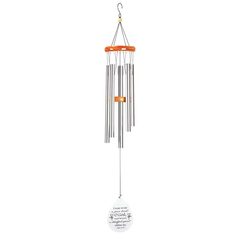 Create In Me A Pure Heart Windchime Dicksons Inc