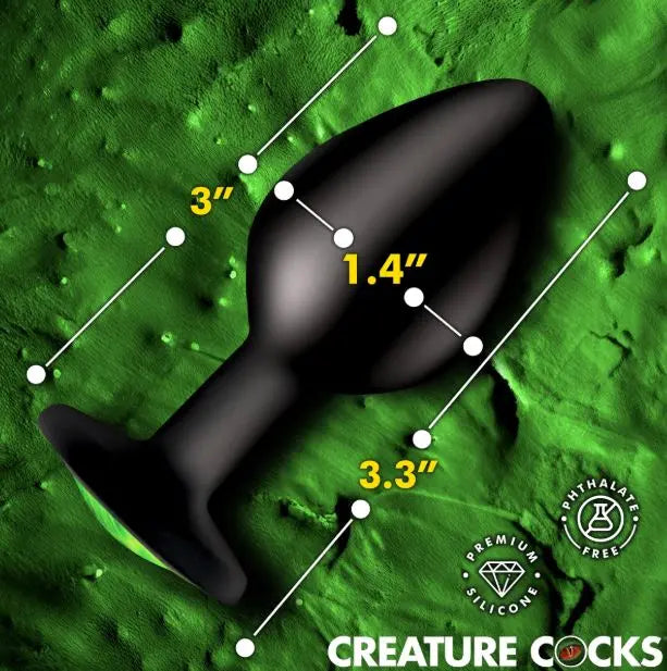 Creature Cock Creature Eye Silicone Butt Plug Medium XR Brands