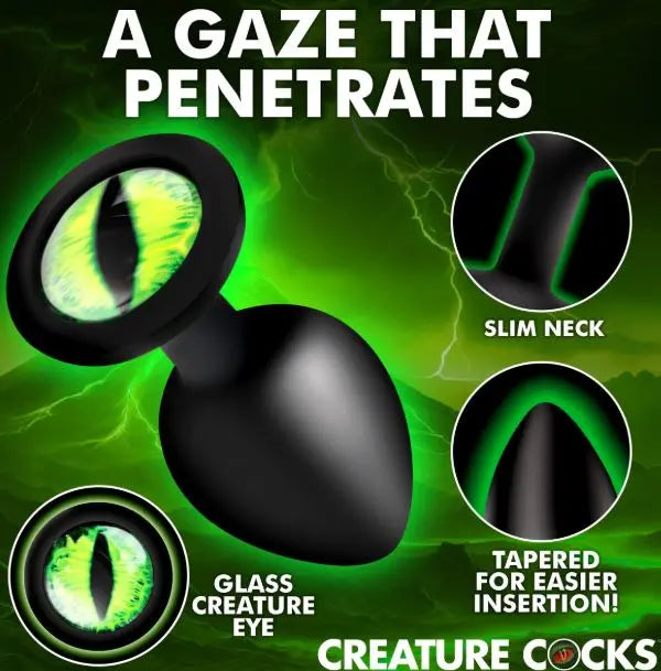 Creature Cock Creature Eye Silicone Butt Plug Medium XR Brands