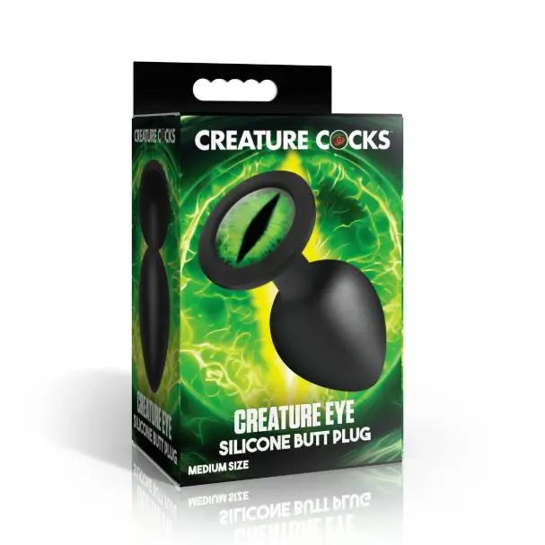 Creature Cock Creature Eye Silicone Butt Plug Medium XR Brands