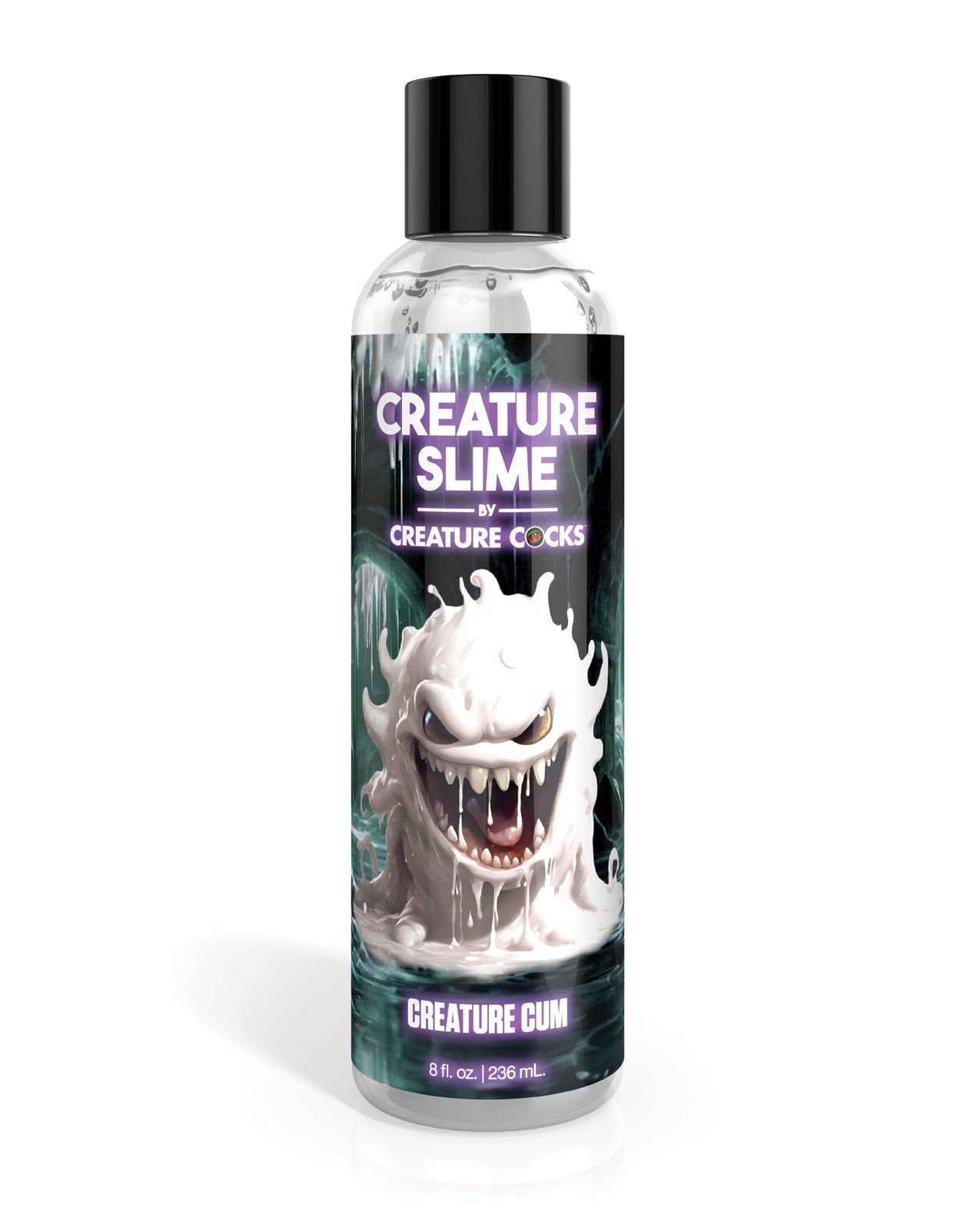Creature Cocks - Creature Slime Creature Cum Unscented Jizz Lubricant 8oz - GreatEagleInc