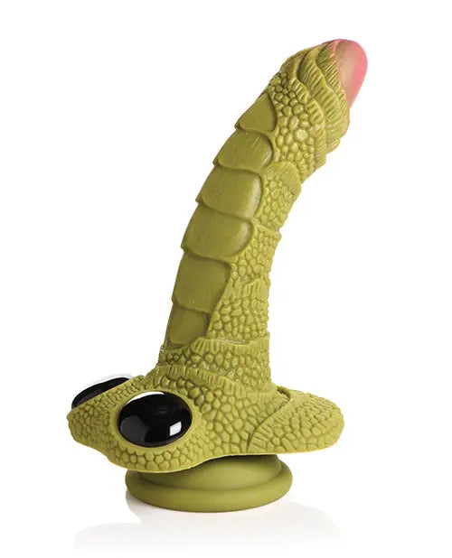 Creature Cocks Swamp Monster Scaly Silicone Dildo - Green Xr LLC