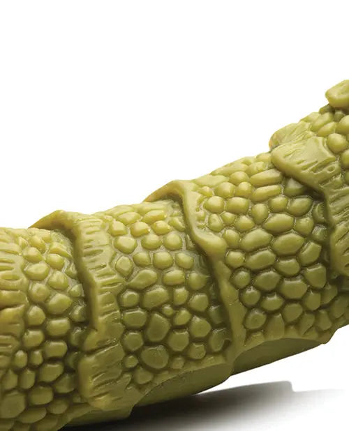 Creature Cocks Swamp Monster Scaly Silicone Dildo - Green Xr LLC