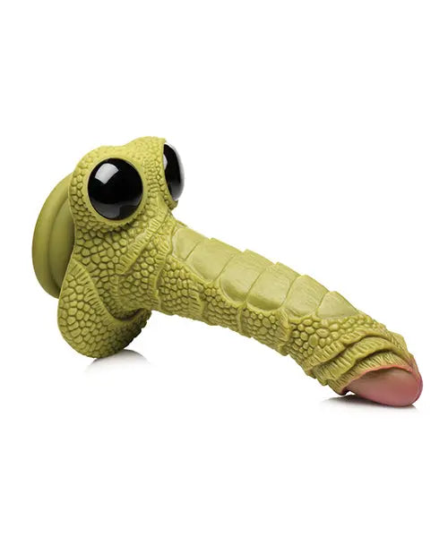 Creature Cocks Swamp Monster Scaly Silicone Dildo - Green Xr LLC
