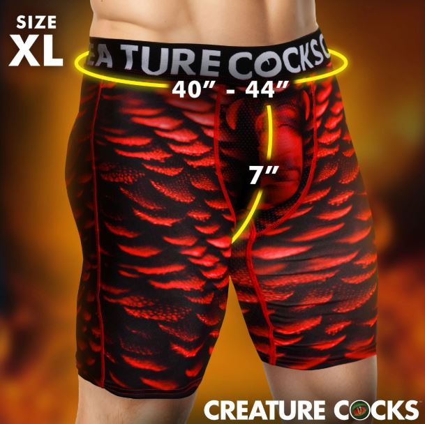 Creature Cocks Underwear Horny Devil X-large - GreatEagleInc