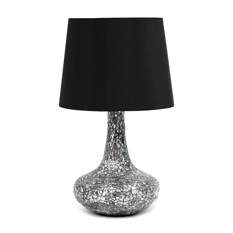Creekwood Home Patchwork Crystal Glass Table Lamp for Living Room, Bedroom, Study, Office, Entryway, Reading Nook All the Rages