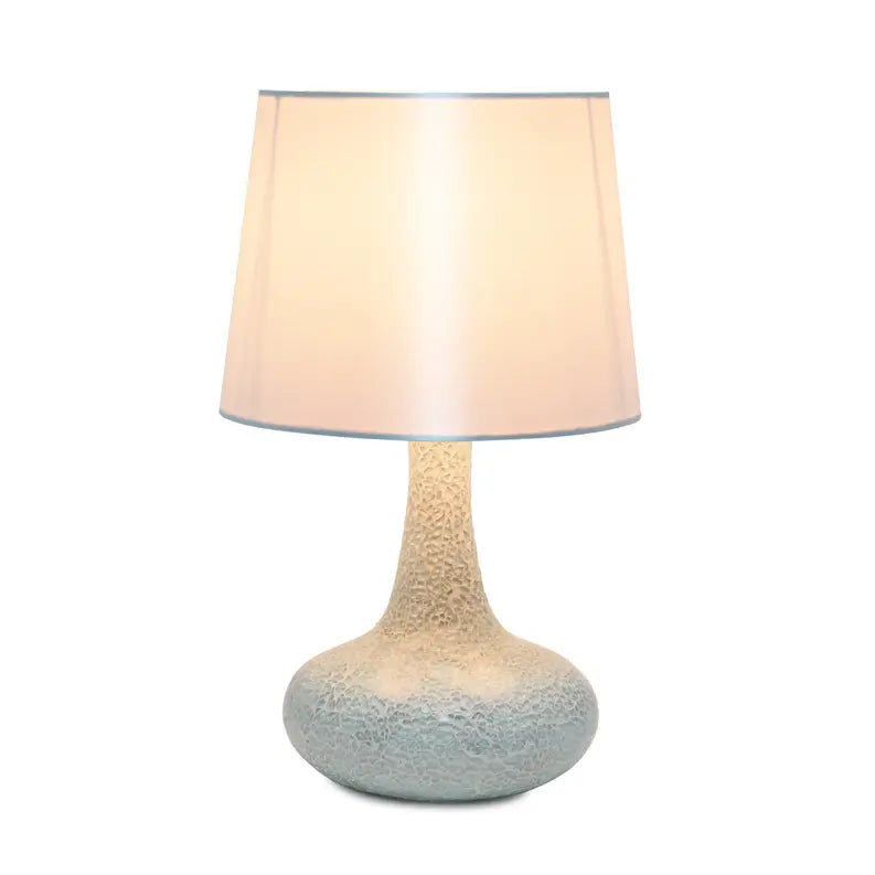 Creekwood Home Patchwork Crystal Glass Table Lamp for Living Room, Bedroom, Study, Office, Entryway, Reading Nook All the Rages