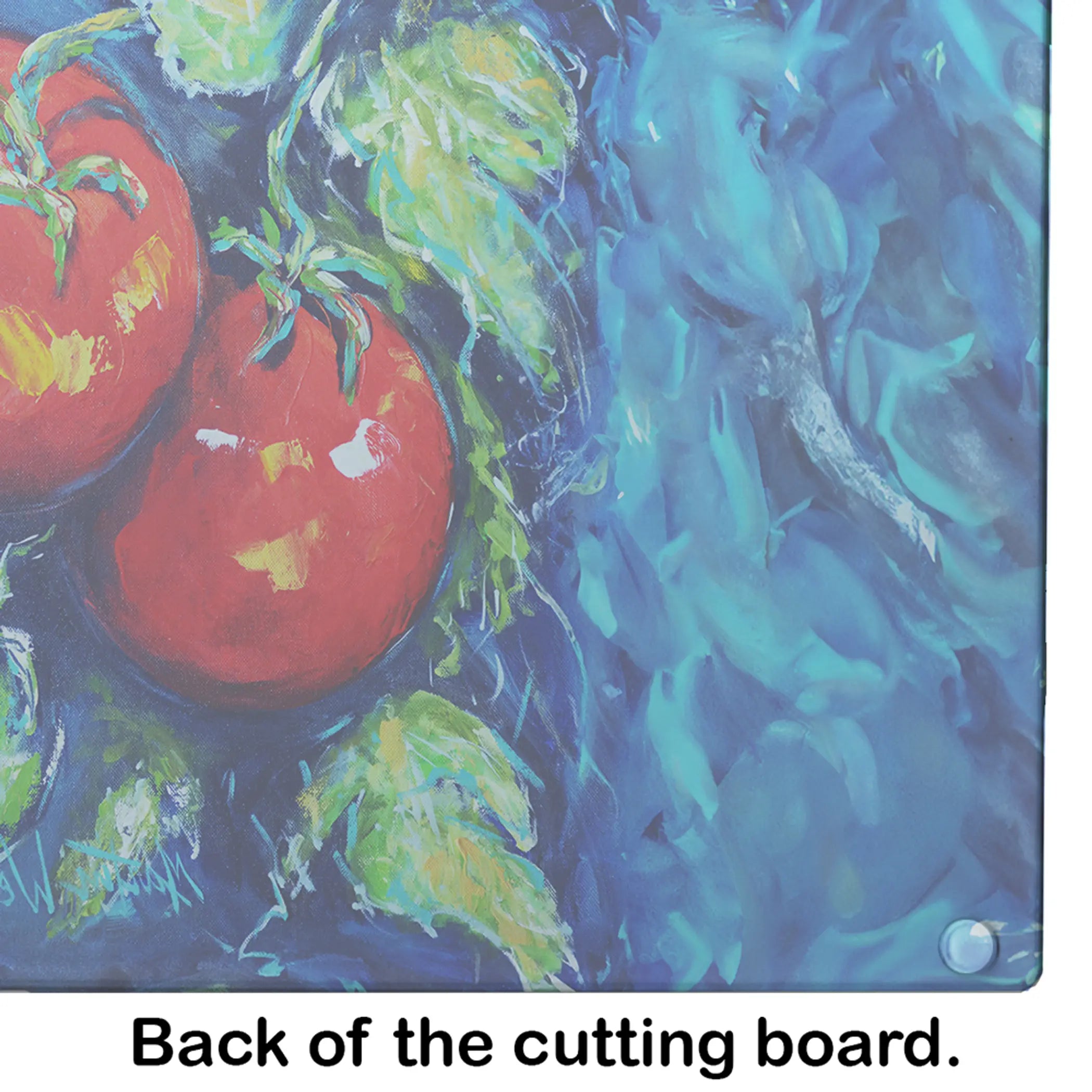 Creole Tomatoes Glass Cutting Board Caroline's Treasures