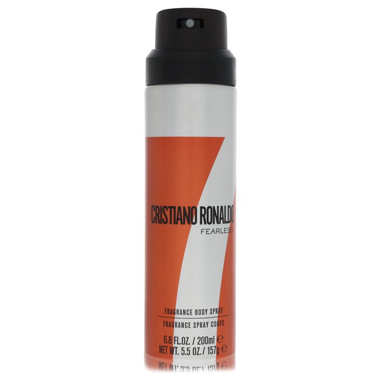 Cristiano Ronaldo  Cristiano Ronaldo CR7 Fearless by Cristiano Ronaldo Body Spray 6.8 oz for Men for Fragrances for Men Cristiano Ronaldo