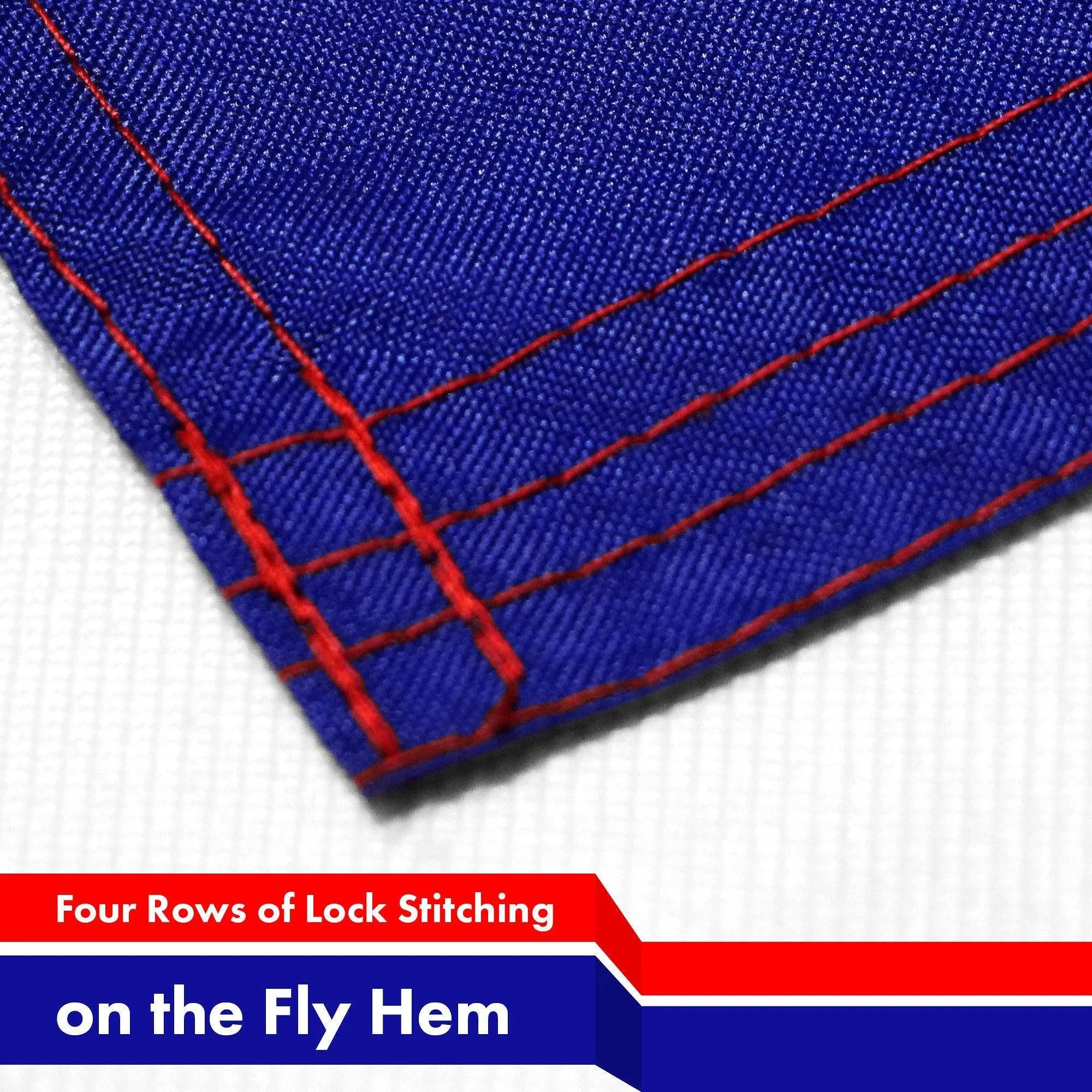 Croatia (Croatian) Flag 150D Printed Polyester 3x5 Ft G128