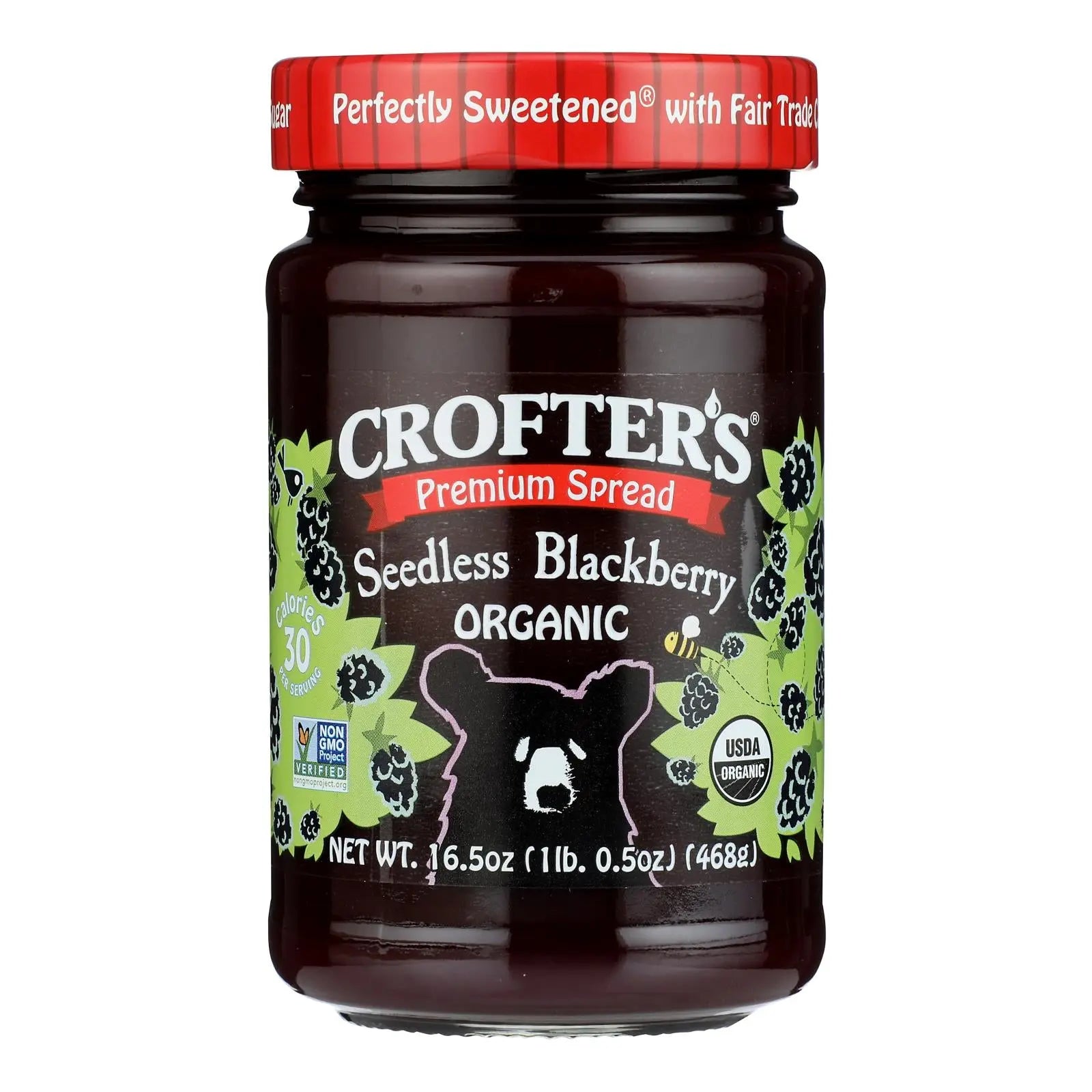 Crofters - Premim Sprd Blkby Sdl - Case Of 6 - 16.5 Oz Crofters
