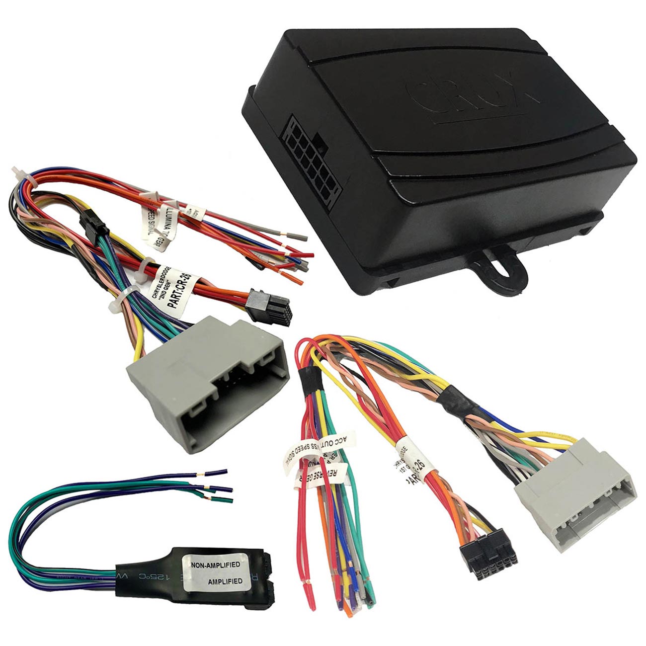 Crux Radio Replacement Interface With Swc Retention For Select ’05-’18 Chrysler/dodge/jeep Vehicles CRUX