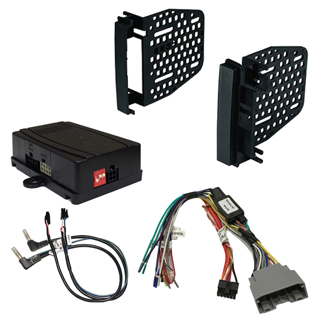 Crux Radio Replacement With Swc Retention For '05-'17 Chrysler Dodge & Jeep Vehicles With Dash Kit CRUX