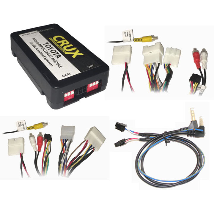 Crux Radio Replacement With Swc & Jbl Amp Retention For '03-'21 Toyota/lexus Vehicles CRUX